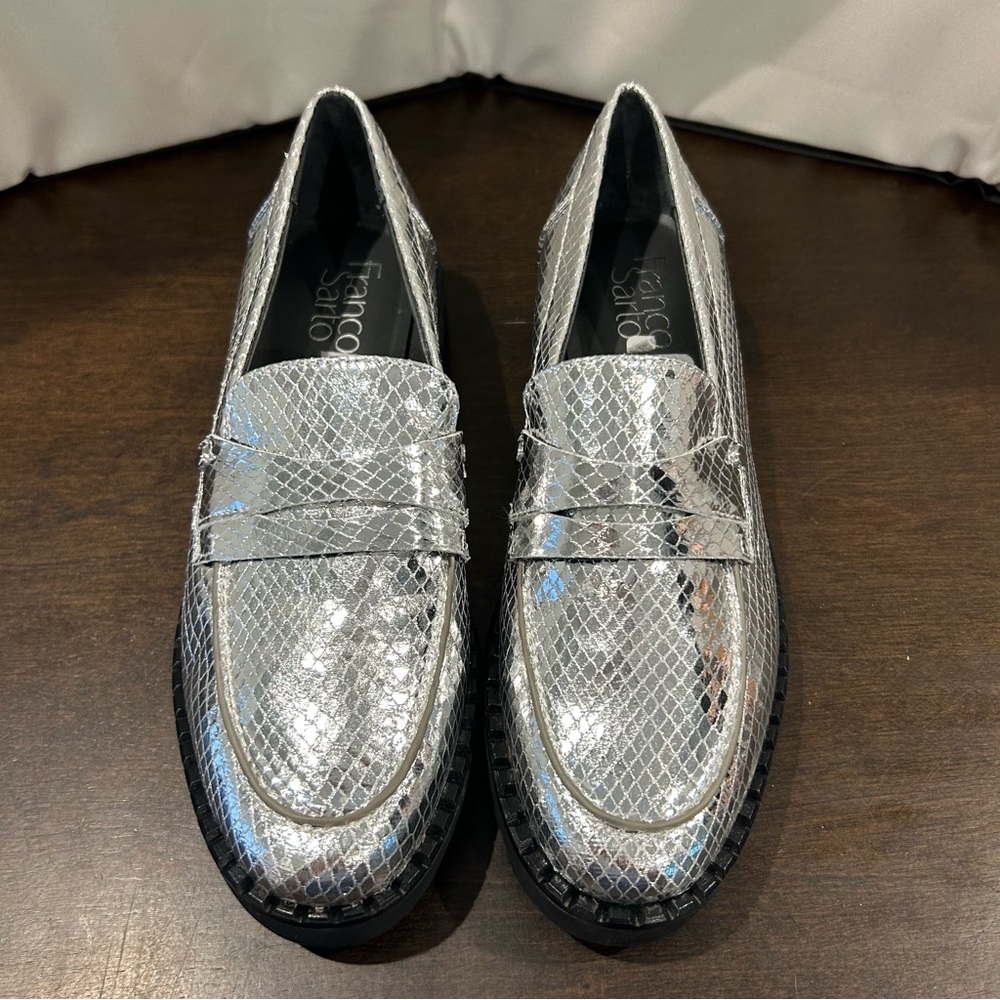 Franco Sarto‎ Cassandra Loafer, Silver 6